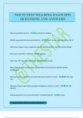 NOCTI TEST WELDING EXAM 2025 QUESTIONS AND ANSWERS