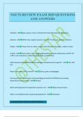 NOCTI REVIEW EXAM 2025 QUESTIONS AND ANSWERS