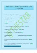 NOCTI EXAM 2025 QUESTIONS AND ANSWERS