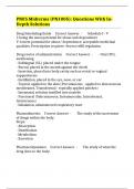 PN05 Midterms &lpar;PN1005&rpar;&colon; Questions With In-Depth Solutions