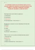 IV CERTIFICATION EXAM NEWEST 2025 ACTUAL  EXAM&vert; COMPLETE 150 REAL EXAM QUESTIONS AND  CORRECT ANSWERS &lpar;VERIFIED ANSWERS&rpar;  ALREADY GRADED A&plus;&vert;&vert; BRAND NEW&excl;&excl; 