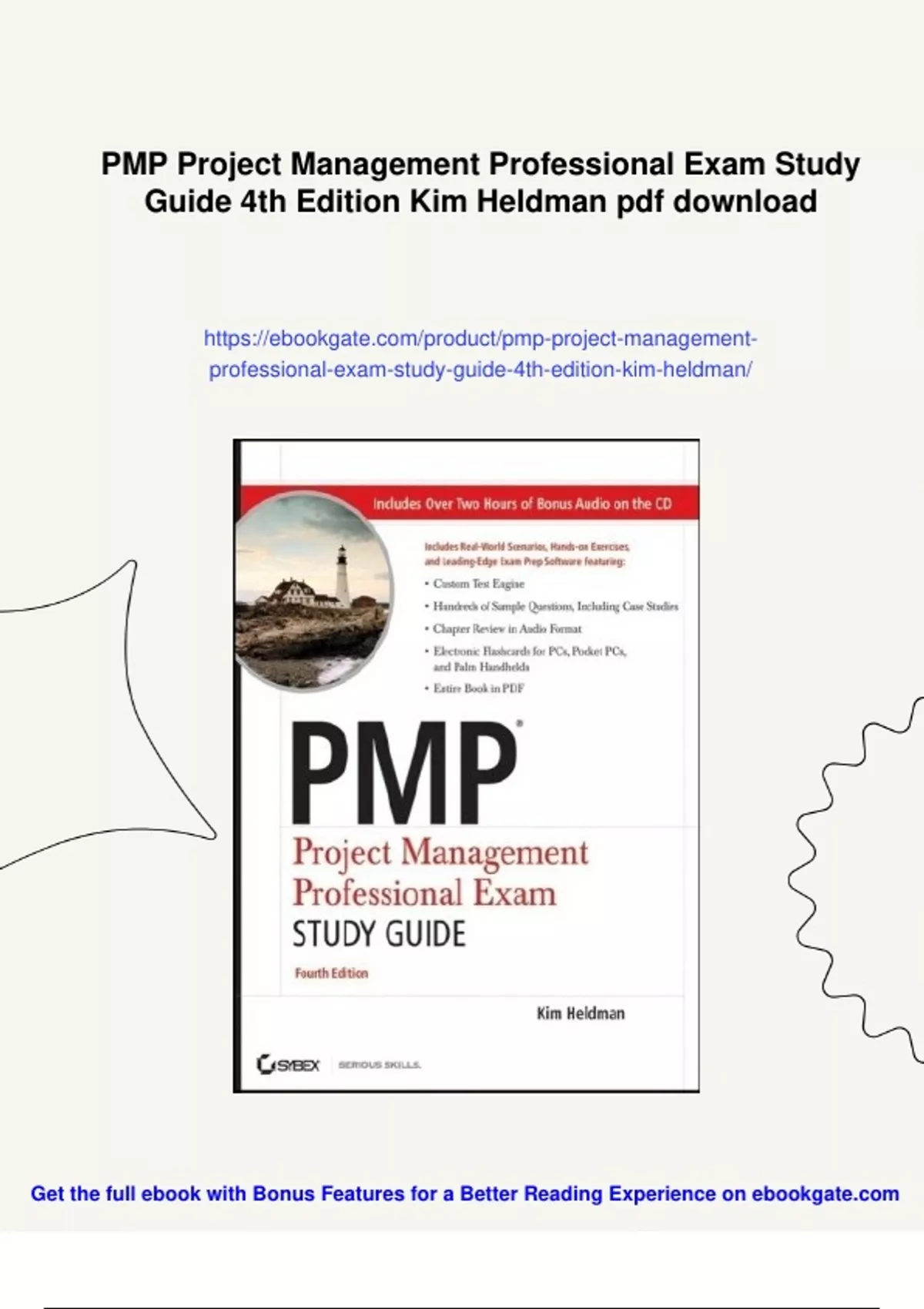 Summary PMP Project Management Professional Exam Study Guide 4th ...