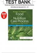  Krause & Mahan&rsquo;s Food and Nutrition Care Process 16th Ed Raymond &ndash; Test Bank &ndash; All Chapters Covered