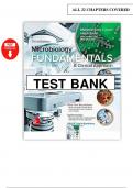 Microbiology Fundamentals&colon; A Clinical Approach &lpar;3rd Edition&comma; Cowan&rpar; &ndash; Test Bank &ndash; All Chapters Covered
