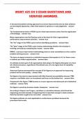 MGMT 425 CH 9 EXAM QUESTIONS AND VERIFIED ANSWERS 