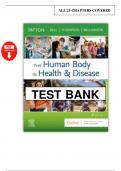 The Human Body in Health and Disease &lpar;8th Edition&comma; McKinley&rpar; &ndash; Test Bank &ndash; All Chapters Covered