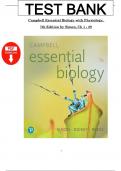 Campbell Essential Biology 7th Edition by Simon – Test Bank – All Chapters Covered