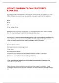 NGN ATI PHARMACOLOGY PROCTORED EXAM 2023&colon; 2025 QUESTIONS WITH COMPLETE SOLUTIONS