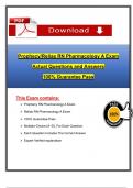 Prophecy &sol; Relias RN Pharmacology A Exam &lpar;Latest 2025 &sol; 2026&rpar;&colon; Most Comprehensive Qs & Ans - to Pass the Exam With Confidence