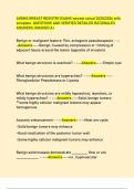 ARDMS BREAST REGISTRY EXAMS newest actual 2025&sol;2026 with  complete QUESTIONS AND VERIFIED DETAILED RATIONALES  ANSWERS &sol;GRADED A&plus;