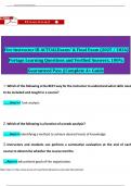   Fire Instructor III ACTUALExams' & Final Exam &lpar;2025 &sol; 2026&rpar; Portage Learning Questions and Verified Answers&comma; 100&percnt; Guaranteed Pass &vert;&vert;Complete A&plus; Guide