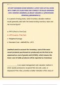 ETS MFT BUSINESS EXAM VERSION 2 LATEST 2025 ACTUAL EXAM  WITH COMPLETE QUESTIONS AND CORRECT DETAILED ANSWERS  &lpar;100&percnt; VERIFIED ANSWERS&rpar; &vert;ALREADY GRADED A&plus;&vert; &vert;&vert;PROFESSOR  VERIFIED&vert;&vert; &vert;&vert;BRANDNEW&excl;&excl;&excl;&vert;&vert; 