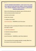 ETS MFT BUSINESS EXAM VERSION 3 LATEST 2025 ACTUAL EXAM  WITH COMPLETE QUESTIONS AND CORRECT DETAILED ANSWERS  &lpar;100&percnt; VERIFIED ANSWERS&rpar; &vert;ALREADY GRADED A&plus;&vert; &vert;&vert;PROFESSOR  VERIFIED&vert;&vert; &vert;&vert;BRANDNEW&excl;&excl;&excl;&vert;&vert;