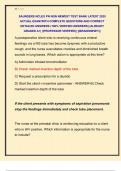 SAUNDERS NCLEX PN NGN NEWEST TEST BANK LATEST 2025  ACTUAL EXAM WITH COMPLETE QUESTIONS AND CORRECT  DETAILED ANSWERS &lpar;100&percnt; VERIFIED ANSWERS&rpar; &vert;ALREADY  GRADED A&plus;&vert; &vert;&vert;PROFESSOR VERIFIED&vert;&vert; &vert;&vert;BRANDNEW&excl;&excl;&excl;&vert;&vert; 