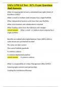 SAFe LPM 6&period;0 Test - 82- Exam Questions And Answers&period;docx