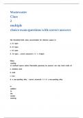 Wastewater Class 2 multiple choice exam questions with correct answers&period;