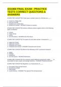 GS1060 FINAL EXAM - PRACTICE TESTS CORRECT 