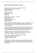 NMNC 3210 EXAM 3 STUDY GUIDE