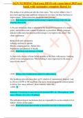 NGN Nursing Med-Surg HESI Exit Exam &ndash; 2025 Test Bank with Rationales &vert; Complete and A&plus; Rated Resource