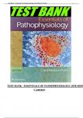 Essentials of Pathophysiology &lpar;4th Edition&comma; Porth&rpar; &ndash; Comprehensive Test Bank with Answers