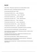  SLDC Questions and answers graded A&plus; 2025&sol;2026