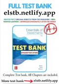 Essentials of Investments &lpar;12th Edition&comma; Bodie&comma; Kane&comma; Marcus&rpar; &ndash; Complete Test Bank with Answers