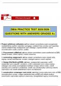 DBIA PRACTICE TEST 2025&sol;2026 QUESTIONS WITH ANSWERS GRADED A&plus;