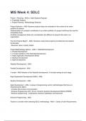 MIS Week 4&colon; SDLC Questions and answers graded A&plus; 2025&sol;2026