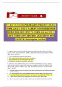 ATI RN VATI COMPREHENSIVE PREDICTOR 2025 FORM A&comma;B & C AND D VATI RN COMPREHENSIVE PREDICTOR 2025 UPDATE FORM A&comma;B&comma; & C EN D EACH FORM CONTAINS 180&plus; QUESTIONS AND ANSWERS latest update &lpar;verified&rpar;