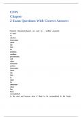 CFIN Chapter 7 Exam Questions With Correct Answers&period;