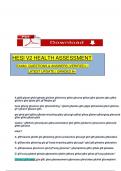HESI V2 HEALTH ASSESSMENT EXAM &vert; QUESTIONS & ANSWERS &lpar;VERIFIED&rpar; &vert; LATEST UPDATE &vert; GRADED A&plus;