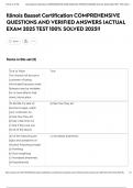 Illinois Basset Certification COMPREHENSIVE QUESTIONS AND VERIFIED ANSWERS &vert;ACTUAL EXAM 2025 TEST 100&percnt; SOLVED 2025&excl;&excl;