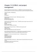 Chapter 11-12 SDLC&comma; and project management Questions and answers graded A&plus; 2025&sol;2026