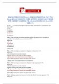 FIRE INSTRUCTOR 3 EXAM 2025 &vert; 2 CURRENTLY TESTING REAL EXAM VERSIONS WITH A STUDY GUIDE &vert; ACCURATE AND EXPERT VERIFIED FIR GUARANTEED PASS &vert; LATEST UPDATE