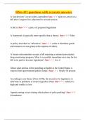 HSm 421 questions with accurate answer1