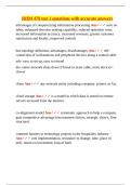 RHM 470 test 1 questions with accurate answers
