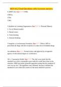 MSN 612 Final Questions with Accurate answers&period;