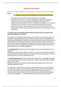 Summary LPC property law practice notes Preparation & Workshop Notes distinction satisfaction