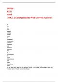 NURS 6531 week 10 KC Exam Questions With Correct Answers&period;