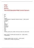 Final Exam Review Nurs 6531 Questions With Correct Answers
