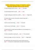  CHEM 1030 &ndash; Dianna Forbes T&sol;Th 8AM Section Vocabulary and Concept Guide with Accurate Answers &vert; Auburn University &vert; Bonding&comma; Structure&comma; and Nomenclature