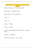 chem 1030 exam 1 prado questions with accurate answers