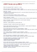 UNIT 1 NURS 165 Q AND A