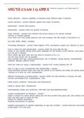 NSG 511 EXAM 3 Q AND A