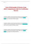 Texas TCEQ Installer II Practice Exam 2025&semi; Comprehensive Q&A For Certification Success