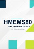 HMEMS80 Assignment 3 PORTFOLIO 2026 - Due 1 June 2026