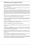 CMCA Governance and Legal Issues