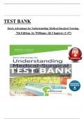 Test Bank for Understanding Medical-Surgical Nursing 7th Edition &lpar;Williams & Hopper&rpar;&comma; Chapter 1 - 57 > Download as a Pdf File <