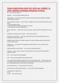 TEXAS MEDICATION AIDE TEST WITH ALL CORRECT & 100&percnt; VERIFIED ANSWERS &lpar;UPDATED TO PASS&rpar;