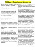 F80 Exam Questions and Answers